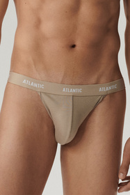 Atlantic 3BMP-1571 jockstrap 3 pack slipy otwarte biały