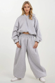 Komplet bluza+spodnie Dkaren DK-K-B27 szary