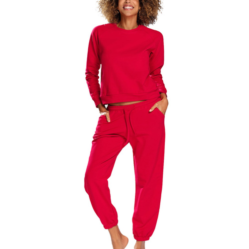 Dkaren Wenezja Dres homewear, czerwony