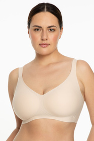 Biustonosz braletka Julimex Jelly Bra Comfort beżowy