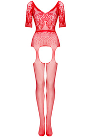 Body bodystocking Beauty Night Courtney BN6733 red