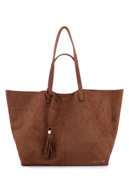 Vivisence T0034 torebka na ramię shopper z magnesem brązowy