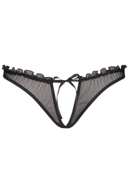 Axami V-6458 Charbon Majtki stringi, czarny