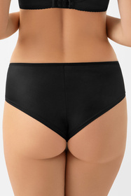 Gorsenia K966 Vida brazyliany wysoki stan z koronką czarny