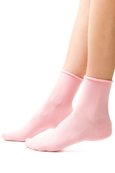 Skarpety za kostkę Steven 125 Bamboo koralowy