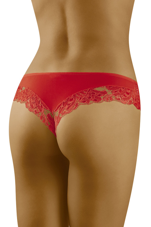 Szorto-stringi Wol-Bar Diamond 3503 3-pak czerwony
