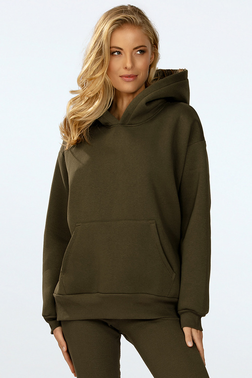 Komplet legginsy + bluza Dkaren Oseye-Kpl khaki 
