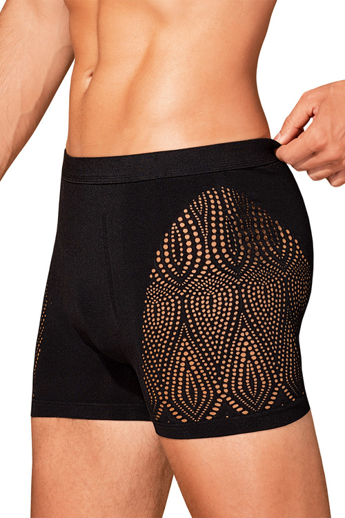 Majtki bokserki Obsessive M103 boxer czarny