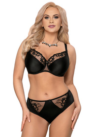 Biustonosz półusztywniany Vena VB-400 czarny