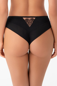 Majtki brazyliany Gorsenia K742 Lauren czarny 