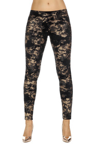 Bas Bleu Polly Legginsy fitness, black