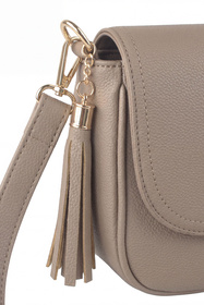 Vivisence T0025 torebka na ramię z regulowanym paskiem beige