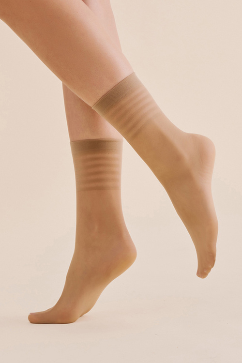 Skarpetki Gabriella Yoko code 1197 beige