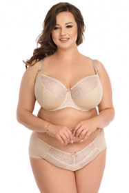 Biustonosz miękki Nessa Ksymena N500 beżowy 