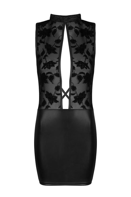 Beauty Night Cameron BN6698 koszulka nocna z koronką black