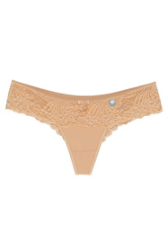 Wol-Bar Diamond 3503 Majtki szorto-stringi, beżowy