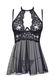 Body bodystocking Beauty Night Lupita BN6616 black