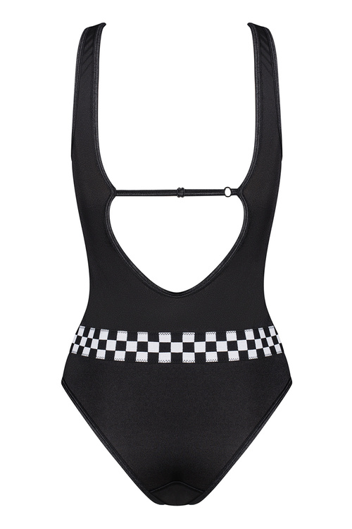 Body sexy Obsessive Rallien teddy black/yellow