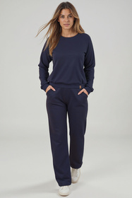 Komplet bluza+spodnie Vivisence 9205kmpl granatowy