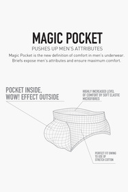 Slipy Magic Pocket Atlantic BMP-1581 czarny 