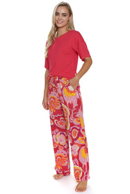 Piżama Doctor Nap PM.5322 capri flowers