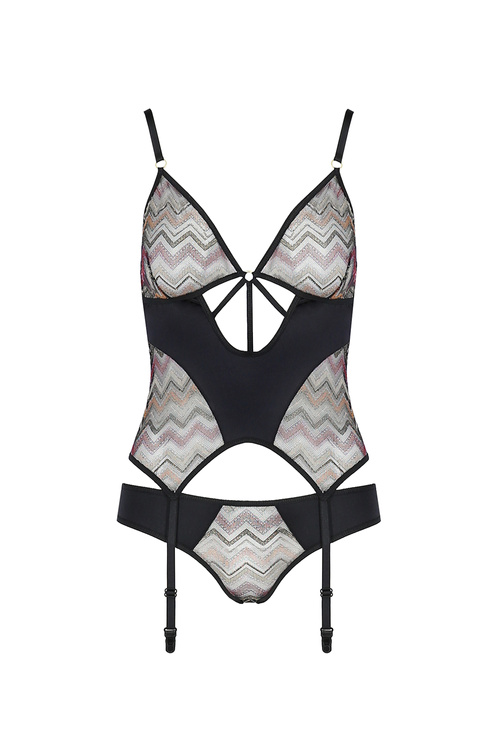 Gorset sexy Casmir Lagerta corset black 