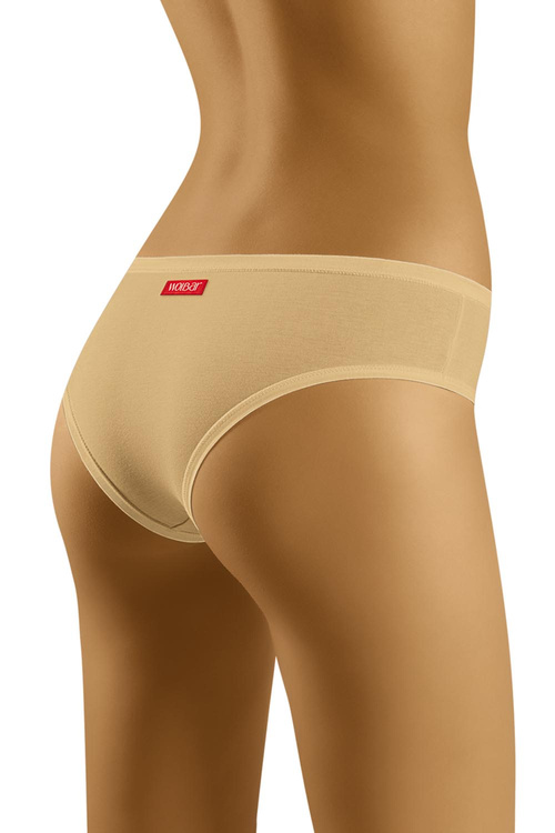 Wol-Bar Soft Sleek Majtki figi, beż