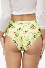 Wysokie figi Julimex Simple Maxi avocado