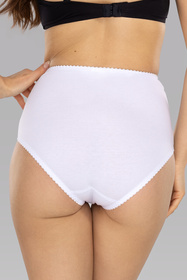 Wysokie figi Mitex Eva 3-pak biały/beż/czarny