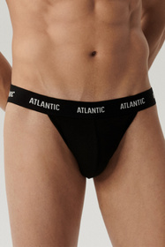 Atlantic 3BMP-1571 jockstrap 3 pack slipy otwarte biały