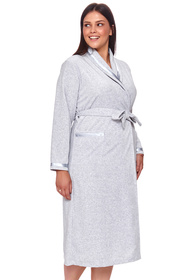 Nocna szlafrok Doctor Nap SWA.1078 grey melange 