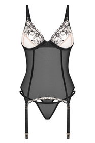 Obsessive Vila Blanes gorset z fiszbinami i stringi multicolor