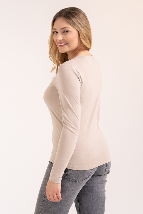 Bluzka klasyczna Moraj BD900-420-L beige