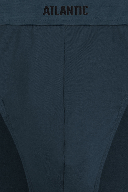 Atlantic 6SMP-004 slipy 6 pack niski stan guma z logo, indygo/szary/granat/khaki/niebieski ciemny/denim