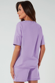 Bluzka Italian Fashion Madri kr.r. lila