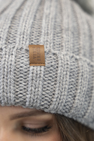 Czapka Vivisence 70100 jasnoszary