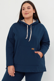 Bluza nierozpinana Italian Fashion Lagos dł.r. jeans