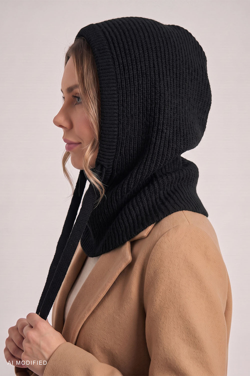 Vivisence 70131 kaptur balaclava, czarny
