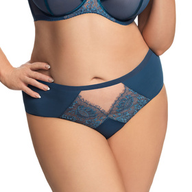 Gorsenia K666 Paradise Majtki brazyliany, niebieski