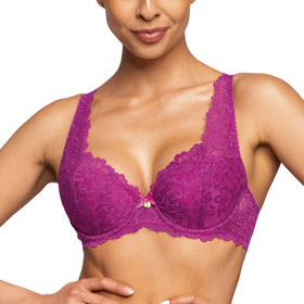 Biustonosz usztywniany Mat 053/22 Carmela magenta