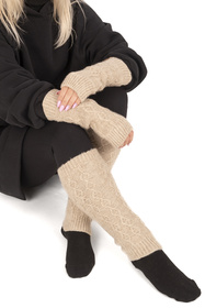 Skarpety ocieplacze Vivisence 7300 beżowy