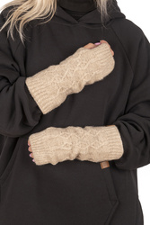 Rękawiczki dzianinowe Vivisence 7216 beżowy