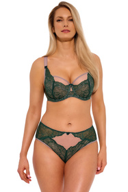 Biustonosz miękki Gaia 1268 Rikke  zielony