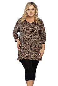 Italian Fashion Pantera r.3/4 sp.3/4 Nocna piżama, druk/czarny