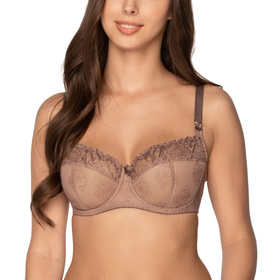 Biustonosz półusztywniany Gaia 1107 Elena mokka