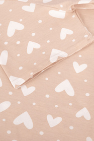 Piżama Vivisence 2048 jasny beżowy