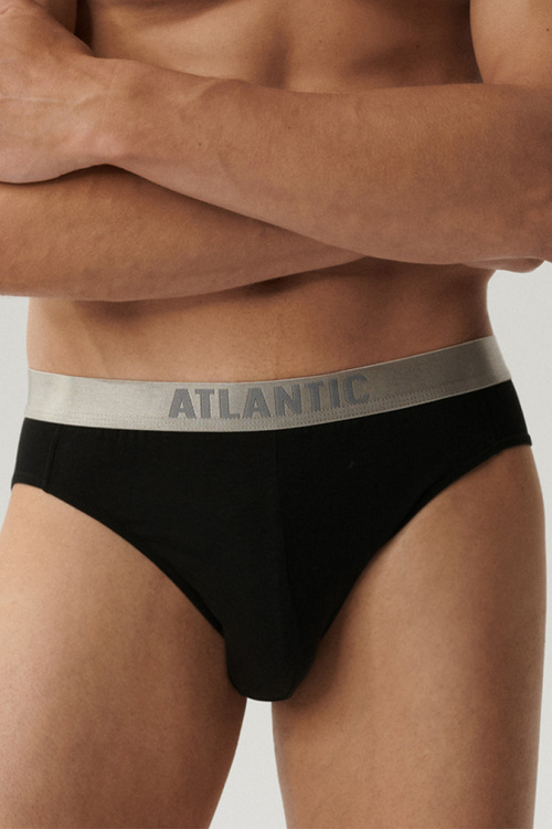 Slipy Atlantic 2BMP-013 2-pak czarny