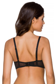 Lupo 2218 Biustonosz push-up, czarno-beżowy