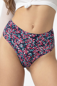 Wysokie stringi Julimex Simple String Maxi cranberries