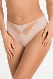 Majtki brazyliany Gorsenia K567/1 Vicky beżowy